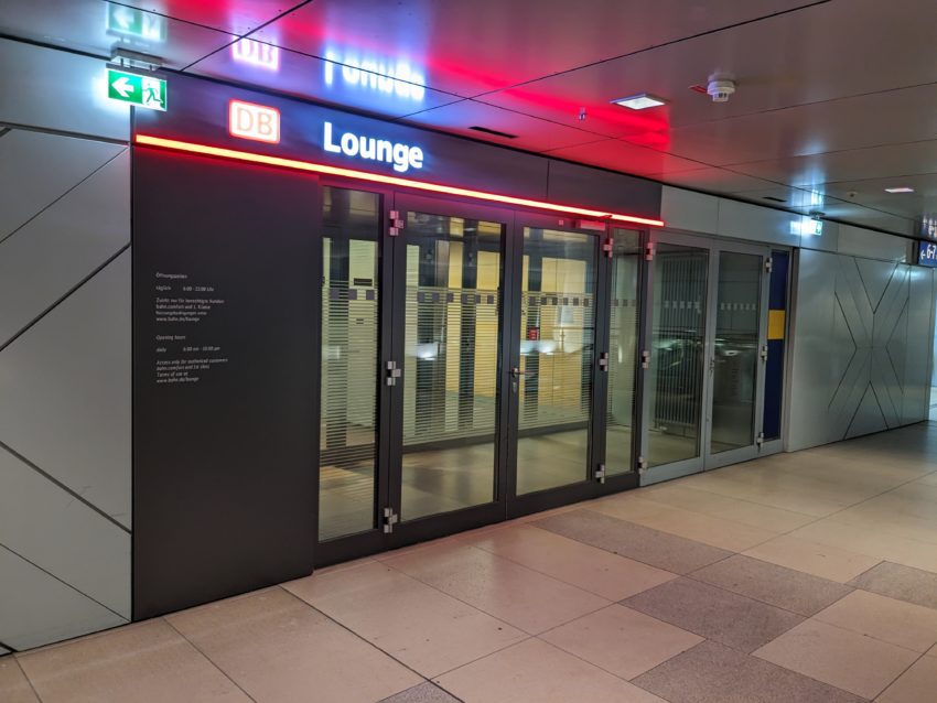 DB Comfort Lounge Frankfurt (Main) Flughafen Fernbahnhof