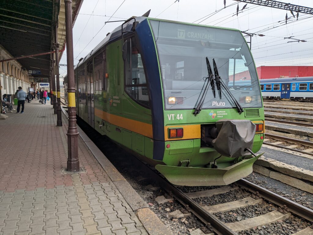 VT 44 nach Cranzahl in Chomutov