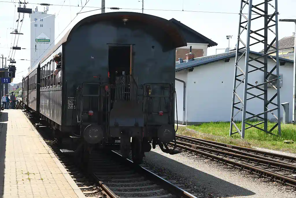 Wagenpark des Reblaus-Express